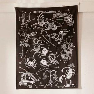 *GREAT CONDITION* ♡ Urban Outfitters Cosmic Chart/Astrology Tapestry​